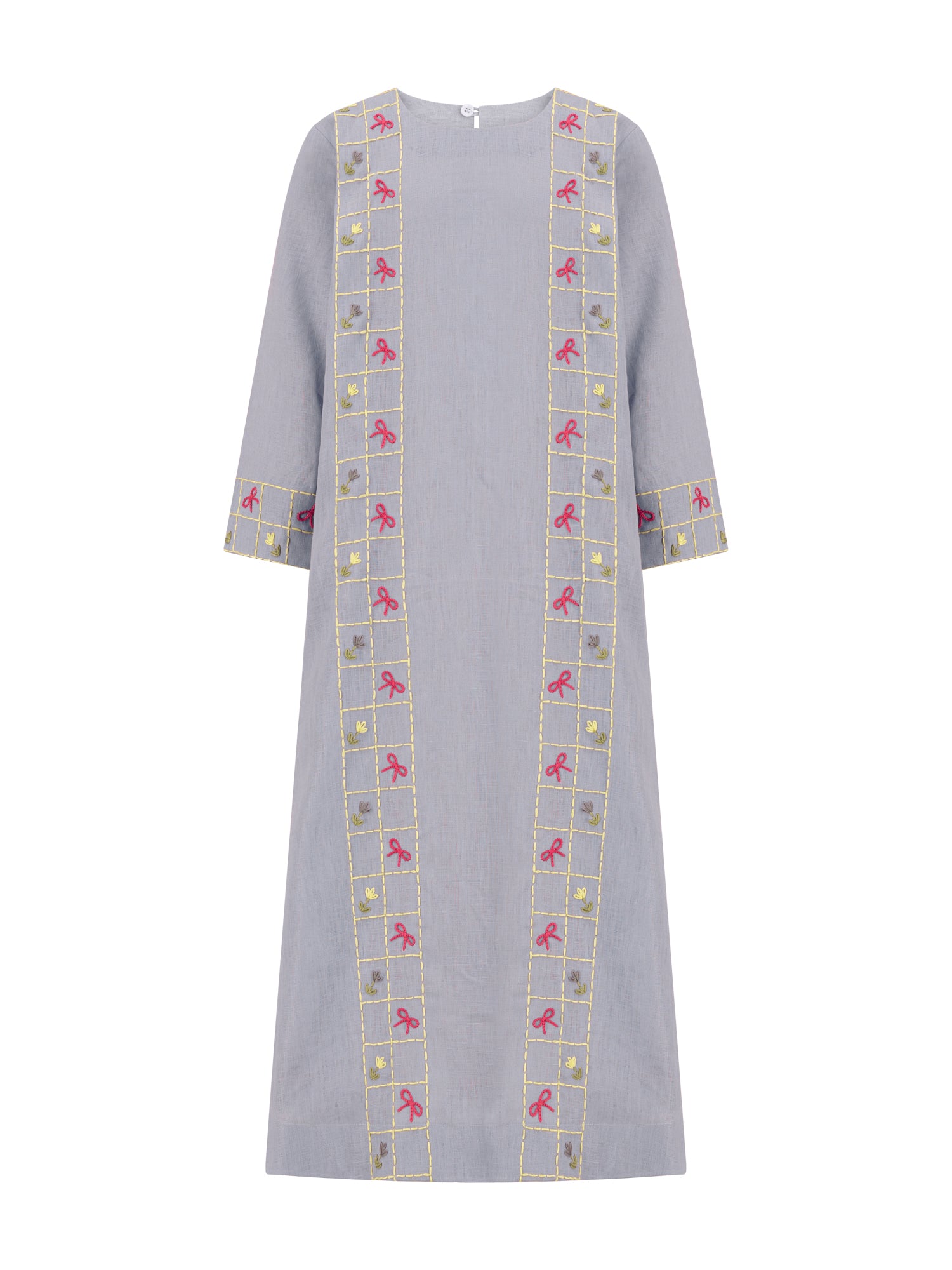 Ribbon Garden - Slate Blue