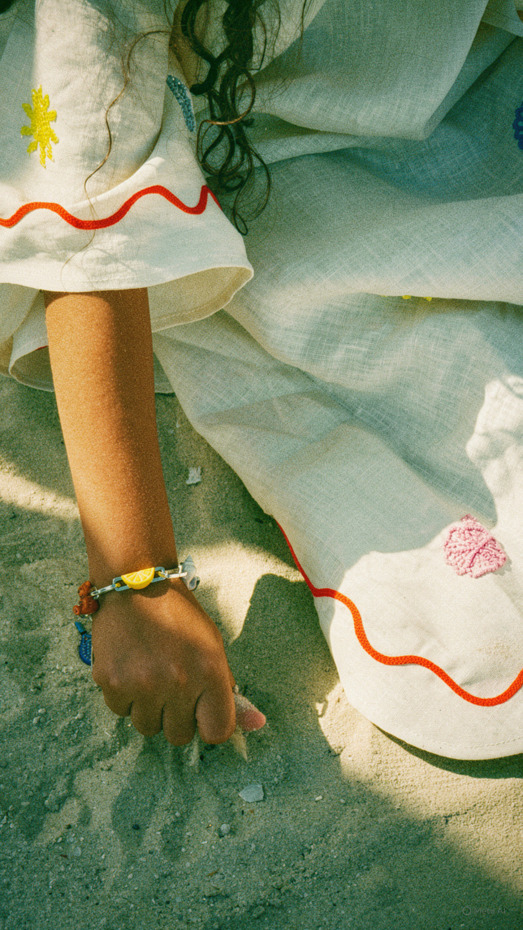 The Bahr Kaftan in Sand