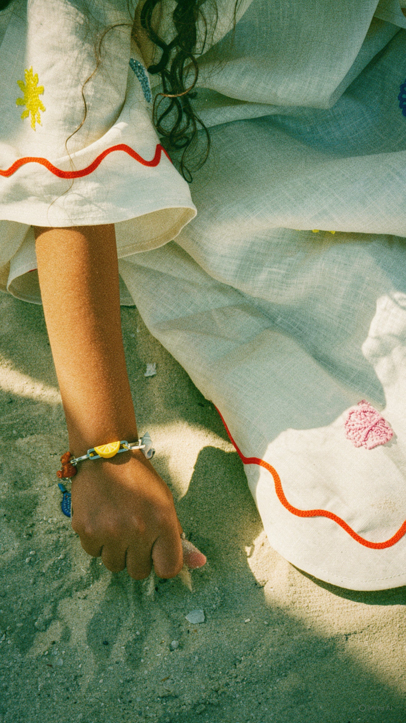 The Bahr Kaftan in Sand