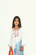 The Reem Dress in Ivory Garden