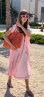 The Bahr Kaftan in Shell
